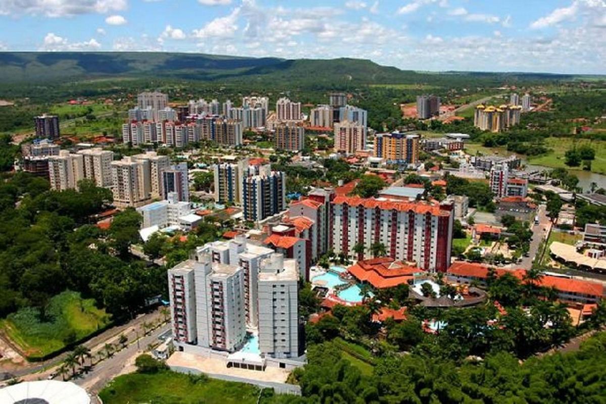 Thermas Place Suite Caldas Novas Com Piscinas Termais Esterno foto